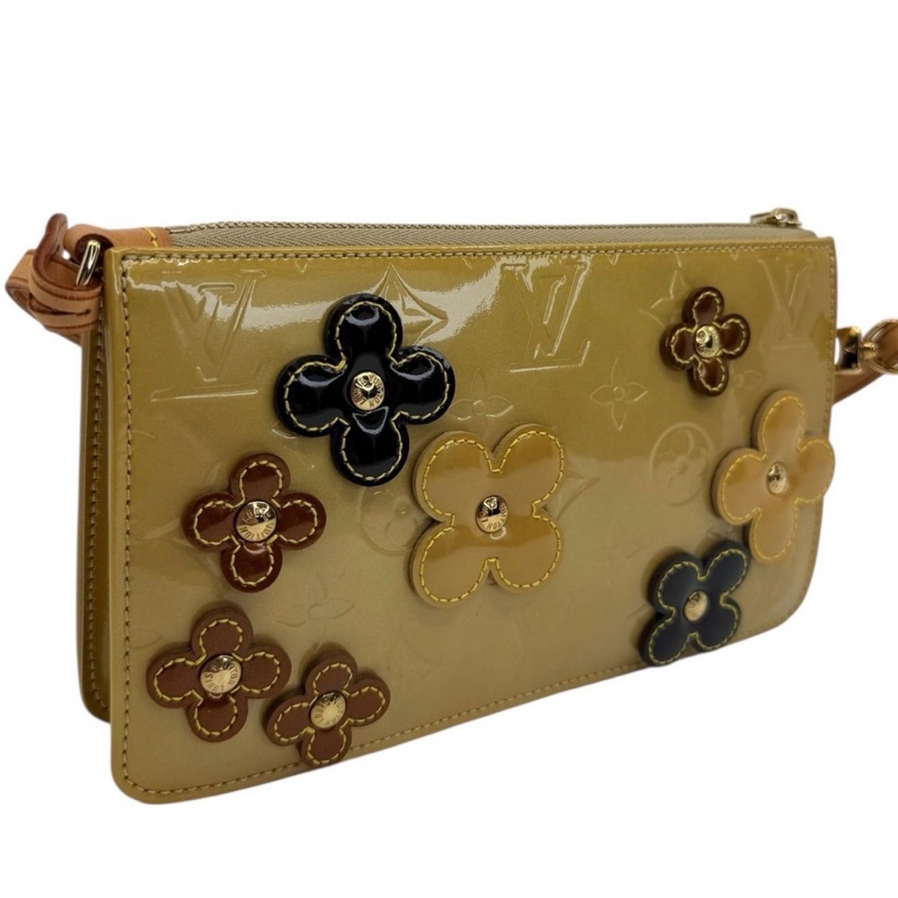 Authentic Limited Edition Louis Vuitton Vernis Flower Lexington Pouchette